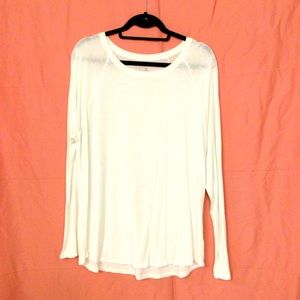 White Long sleeve shirt